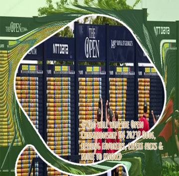 British open odds list